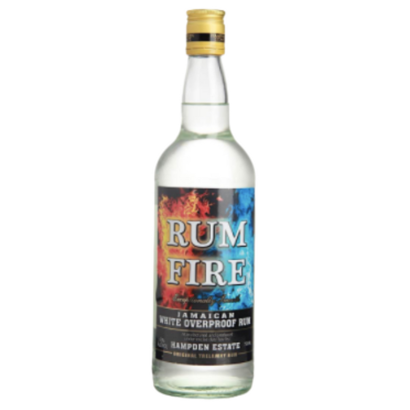 RUM FIRE WHITE OVERPROOF RUM - 750ml