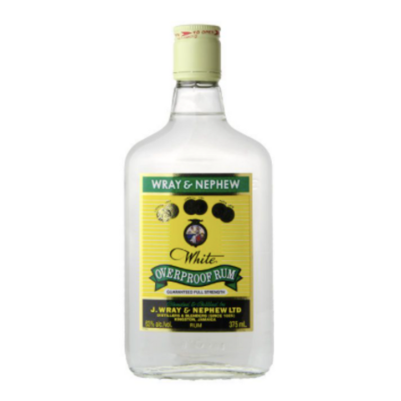 WRAY & NEPHEW WHITE OVERPROOF RUM - 200ml