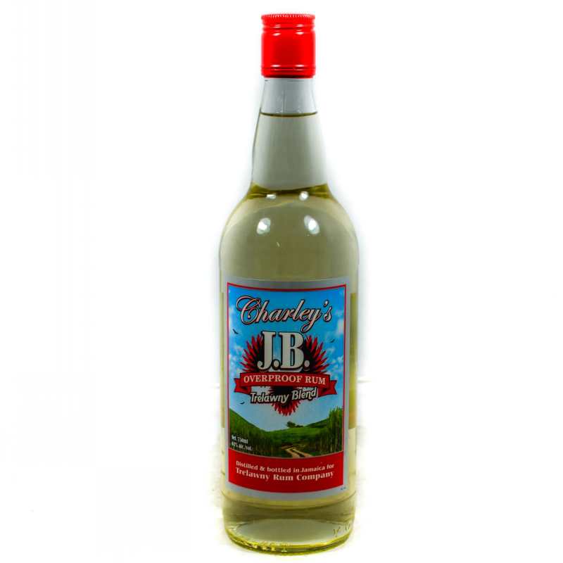 JB OVERPROOF RUM TRELAWNY BLEND 750ml